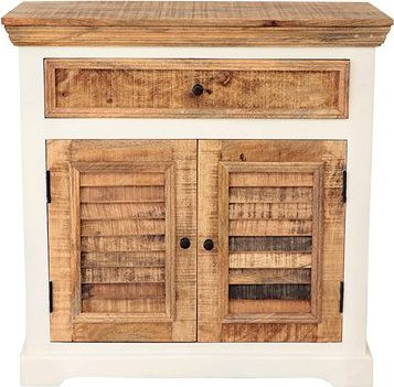LAKŠMI Komoda Agni 90 × 90 × 45 z mangového dreva