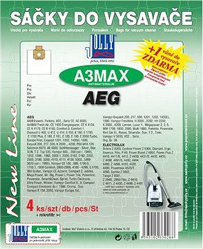 Vrecká do vysávača A3 MAX – textilné – vôňa Cherry