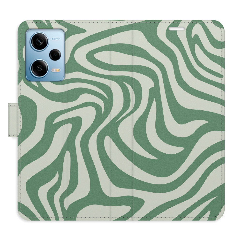 Flipové puzdro iSaprio - Zebra Green 02 - Xiaomi Redmi Note 12 Pro 5G / Poco X5 Pro 5G
