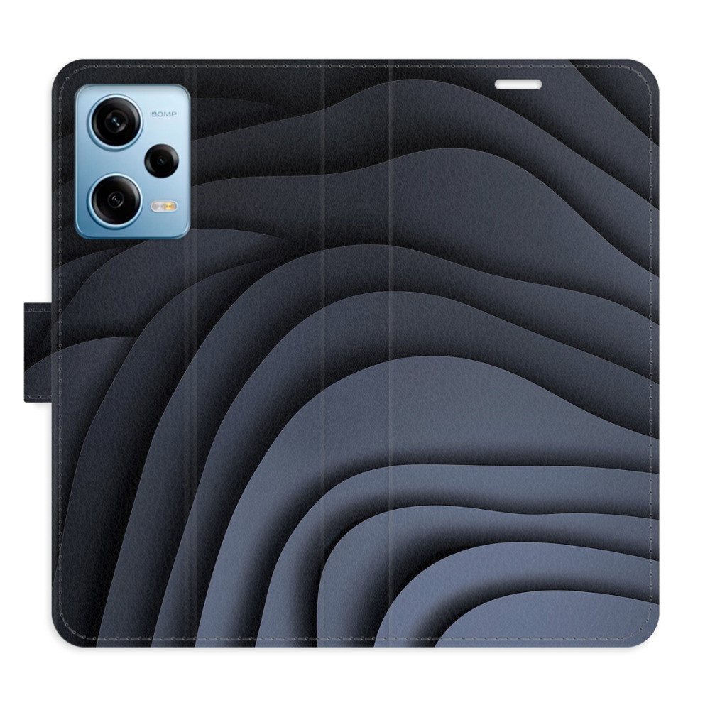 Flipové puzdro iSaprio - Dark Waves - Xiaomi Redmi Note 12 Pro 5G / Poco X5 Pro 5G