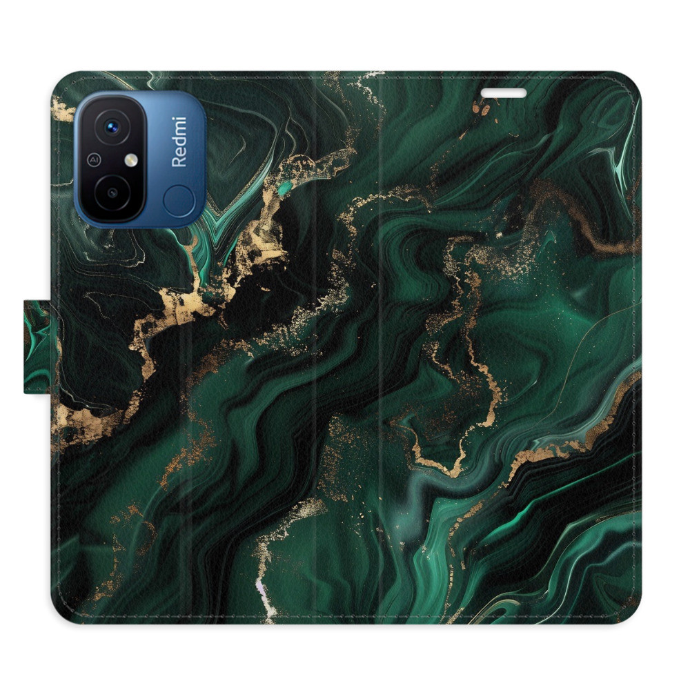 Flipové puzdro iSaprio - Emerald 02 - Xiaomi Redmi 12C