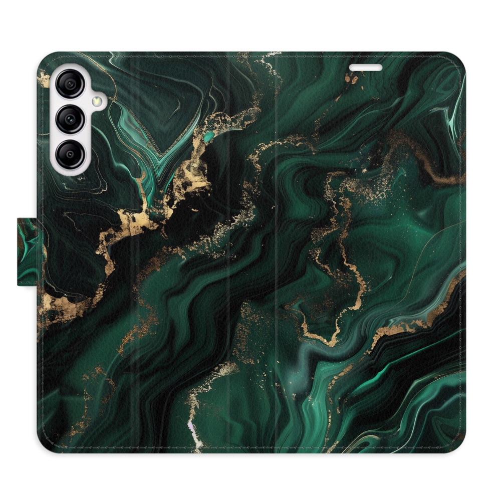 Flipové puzdro iSaprio - Emerald 02 - Samsung Galaxy A14 / A14 5G