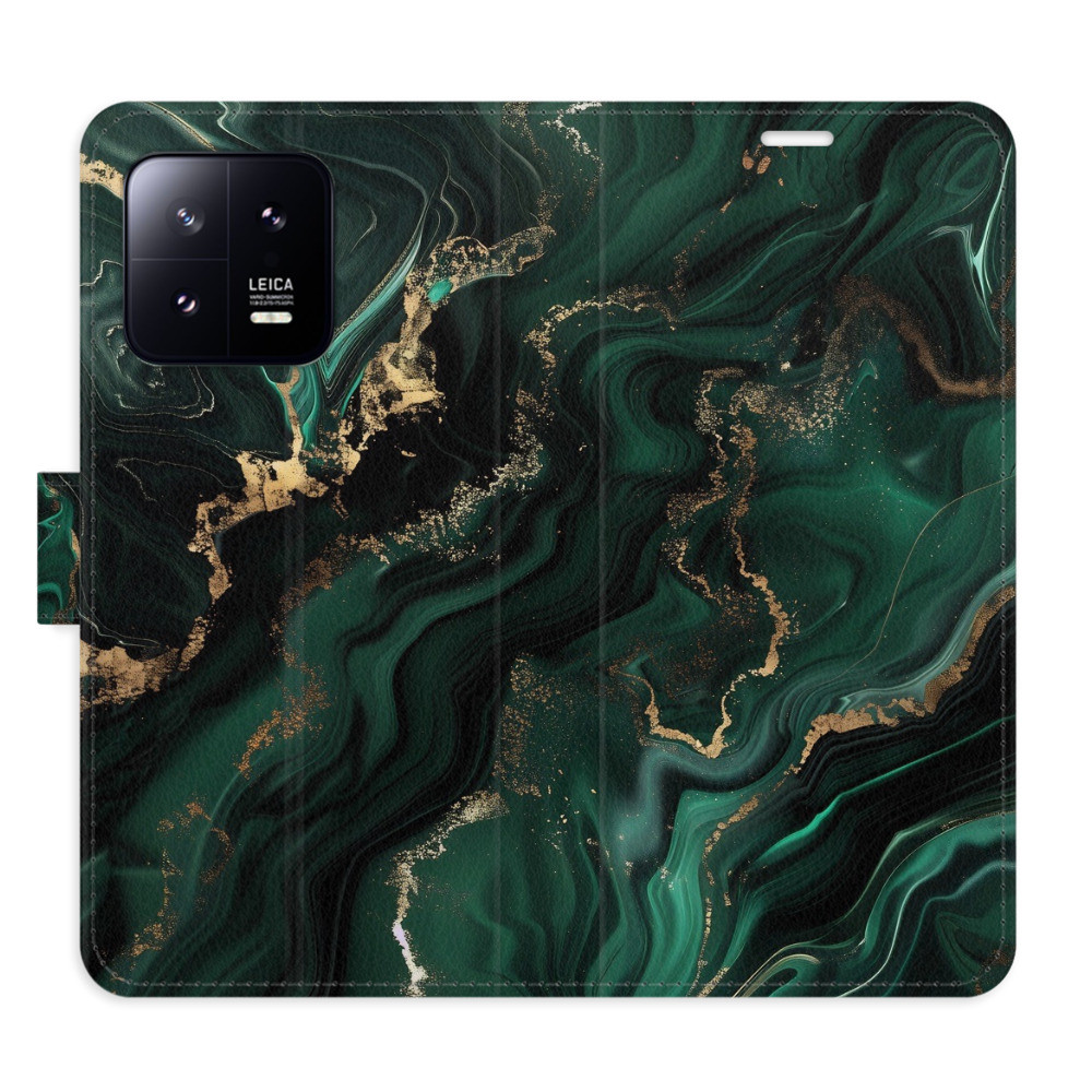 Flipové puzdro iSaprio - Emerald 02 - Xiaomi 13