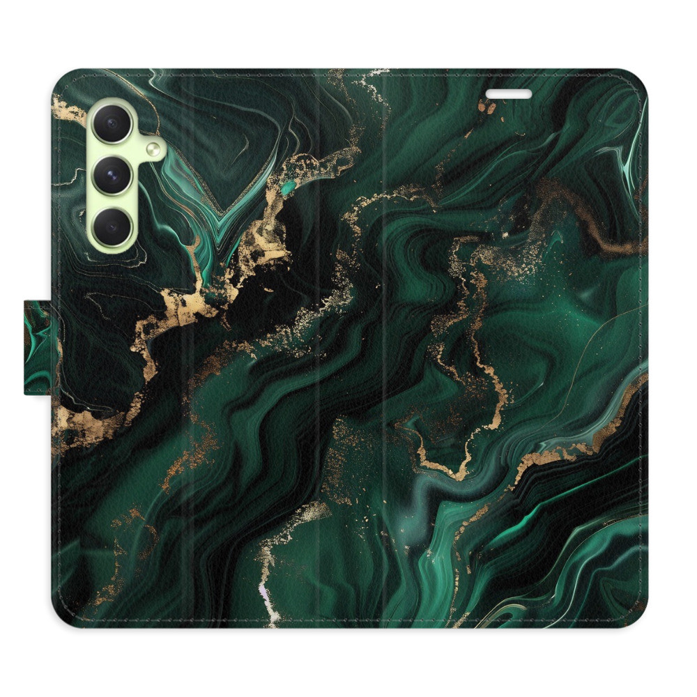 Flipové puzdro iSaprio - Emerald 02 - Samsung Galaxy A54 5G