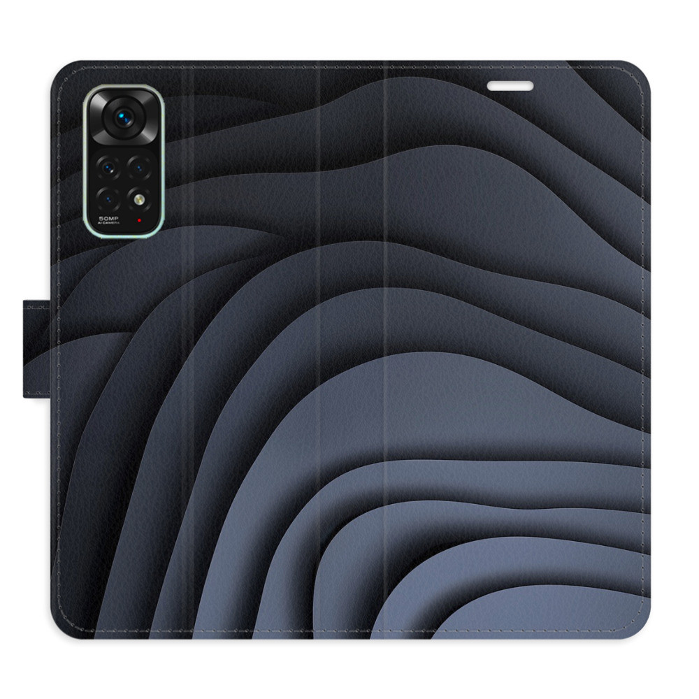 Flipové puzdro iSaprio - Dark Waves - Xiaomi Redmi Note 11 / Note 11S