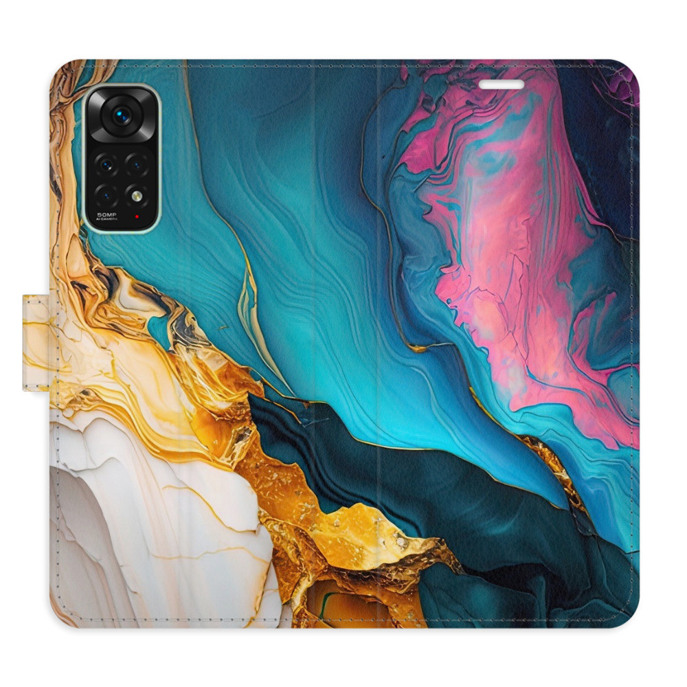 Flipové puzdro iSaprio - Colourful Marble - Xiaomi Redmi Note 11 / Note 11S