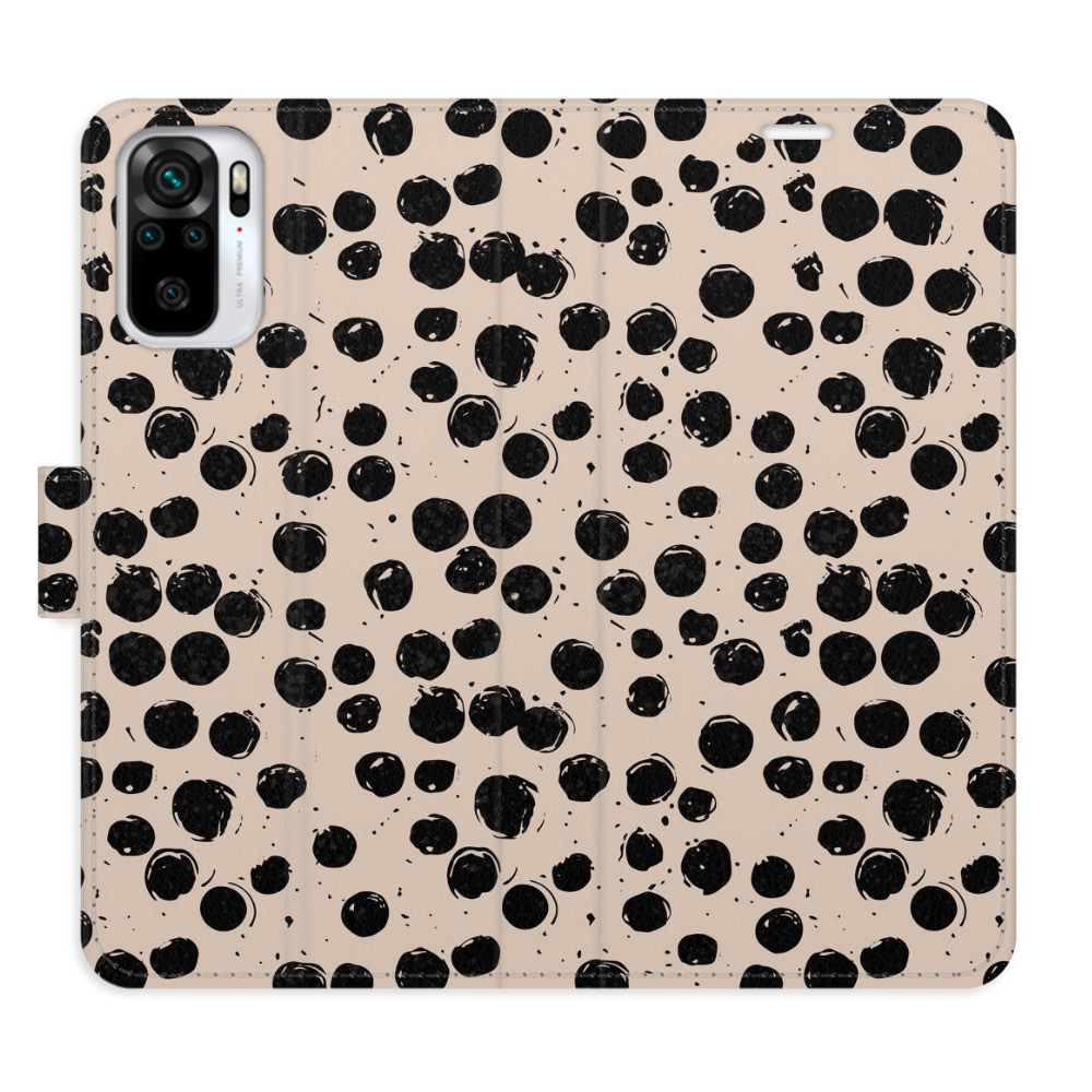 Flipové puzdro iSaprio - Dotted 02 - Xiaomi Redmi Note 10 / Note 10S