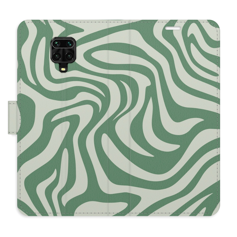 Flipové puzdro iSaprio - Zebra Green 02 - Xiaomi Redmi Note 9 Pro / Note 9S