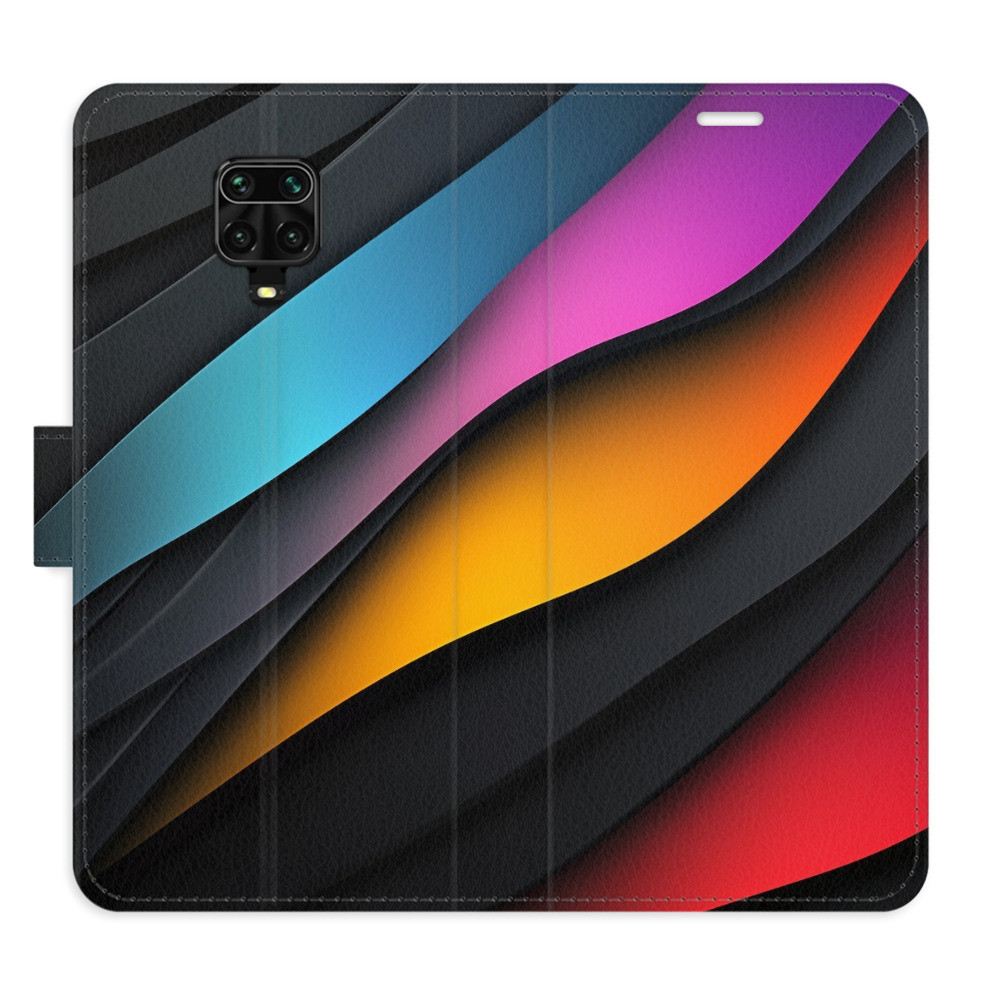 Flipové puzdro iSaprio - Color Waves - Xiaomi Redmi Note 9 Pro / Note 9S