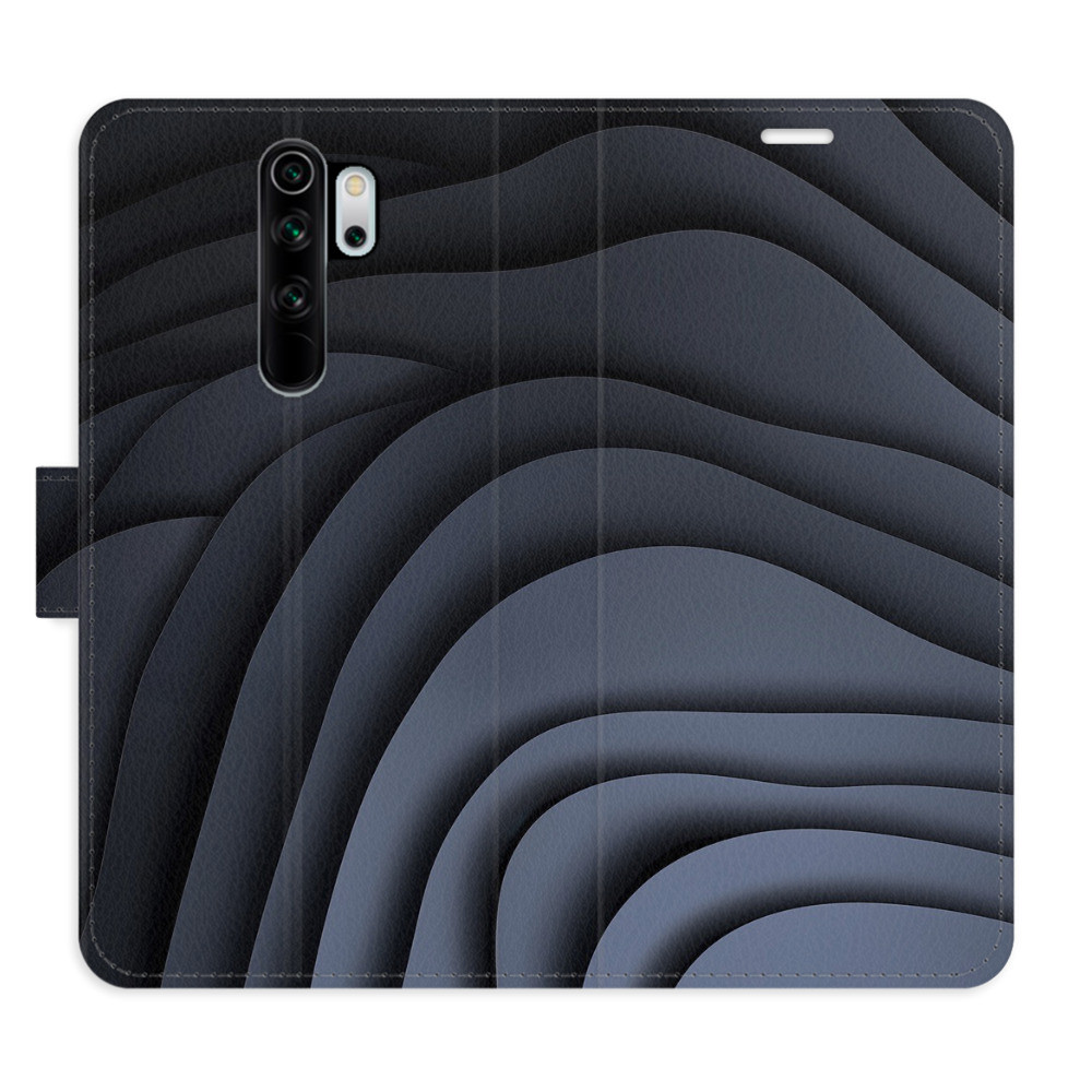 Flipové puzdro iSaprio - Dark Waves - Xiaomi Redmi Note 8 Pro