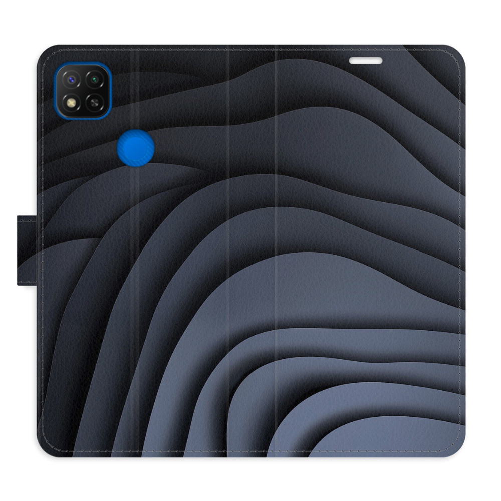 Flipové puzdro iSaprio - Dark Waves - Xiaomi Redmi 9C