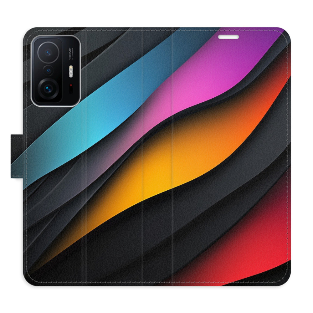Flipové puzdro iSaprio - Color Waves - Xiaomi 11T / 11T Pro