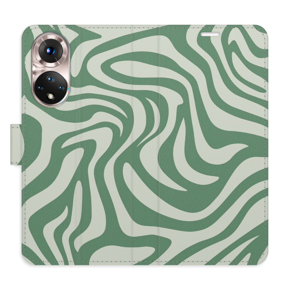 Flipové puzdro iSaprio - Zebra Green 02 - Honor 50 / Nova 9