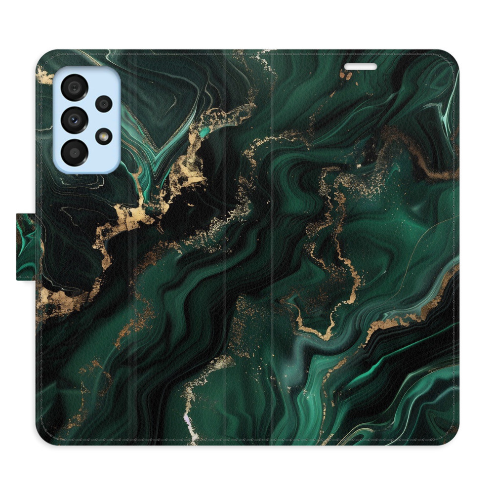 Flipové puzdro iSaprio - Emerald 02 - Samsung Galaxy A33 5G