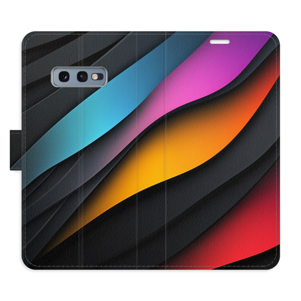 Flipové puzdro iSaprio - Color Waves - Samsung Galaxy S10e