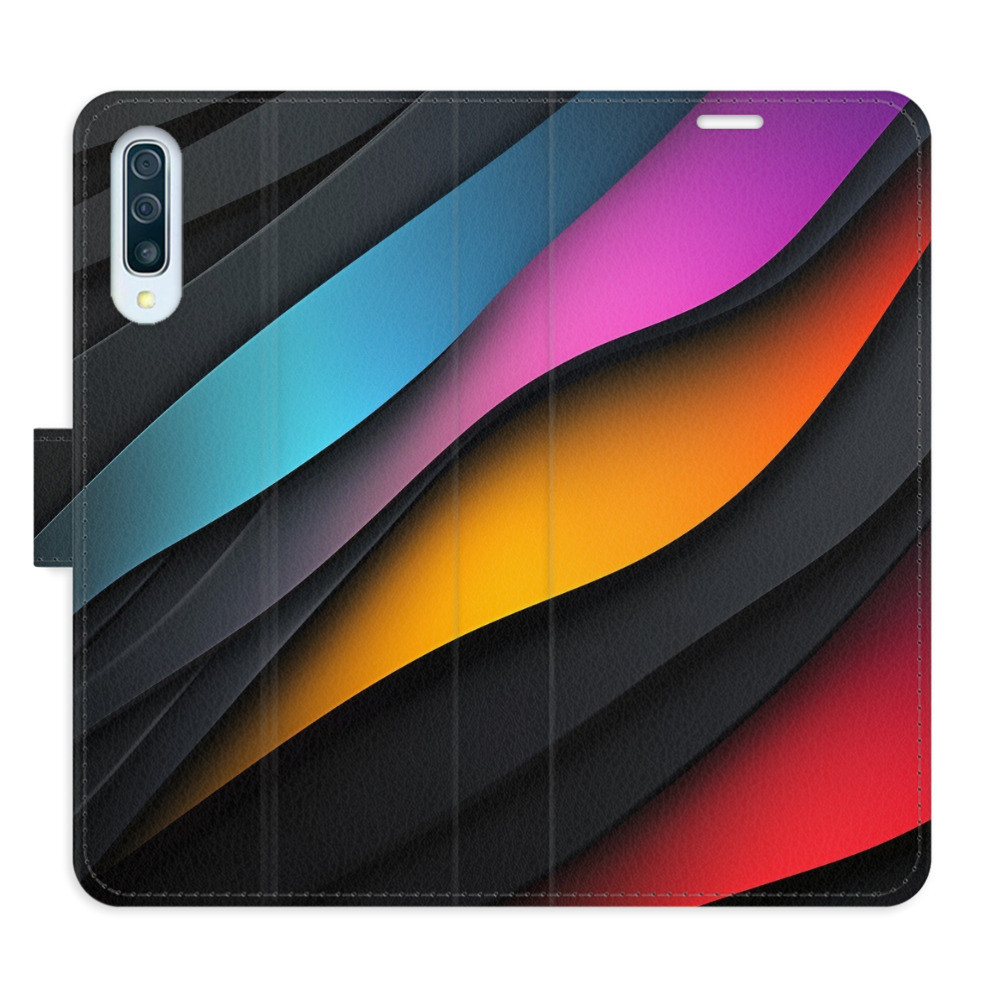 Flipové puzdro iSaprio - Color Waves - Samsung Galaxy A50