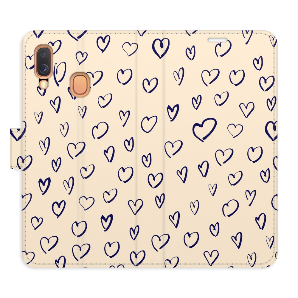 Flipové puzdro iSaprio - Heart Light 02 - Samsung Galaxy A40