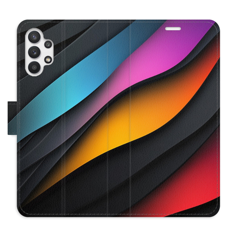 Flipové puzdro iSaprio - Color Waves - Samsung Galaxy A32 5G