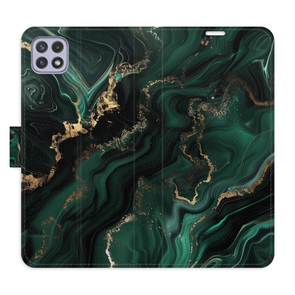 Flipové puzdro iSaprio - Emerald 02 - Samsung Galaxy A22 5G