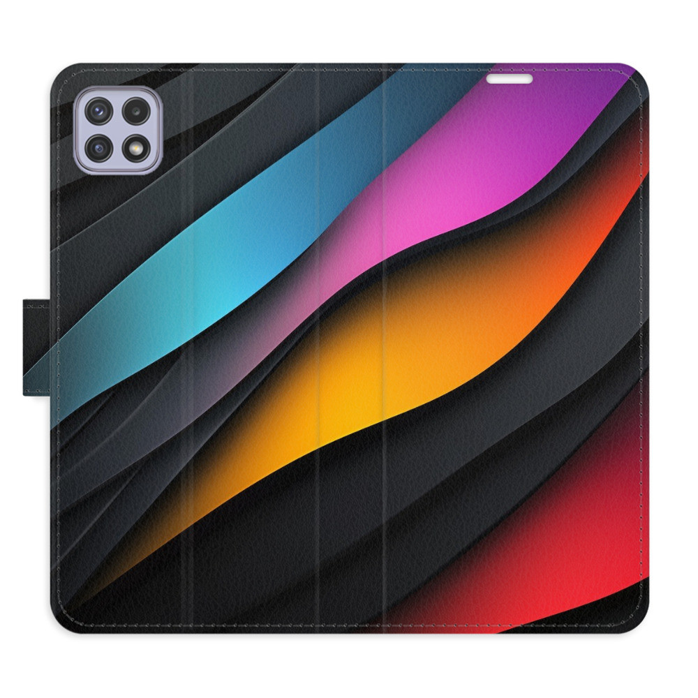 Flipové puzdro iSaprio - Color Waves - Samsung Galaxy A22 5G