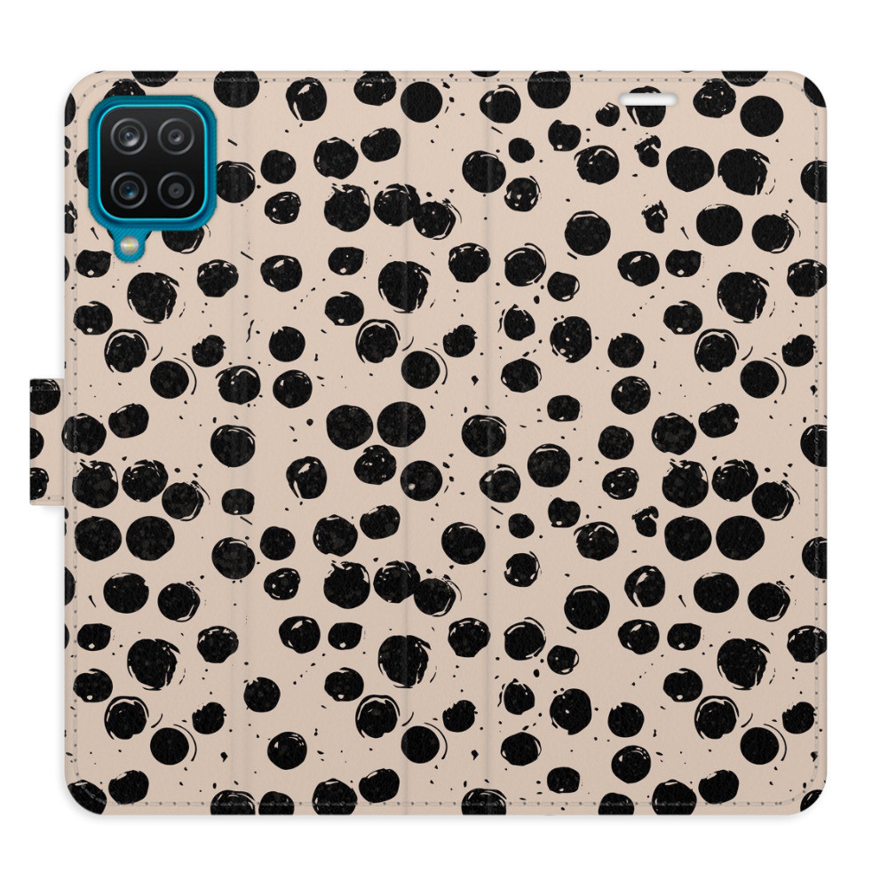 Flipové puzdro iSaprio - Dotted 02 - Samsung Galaxy A12