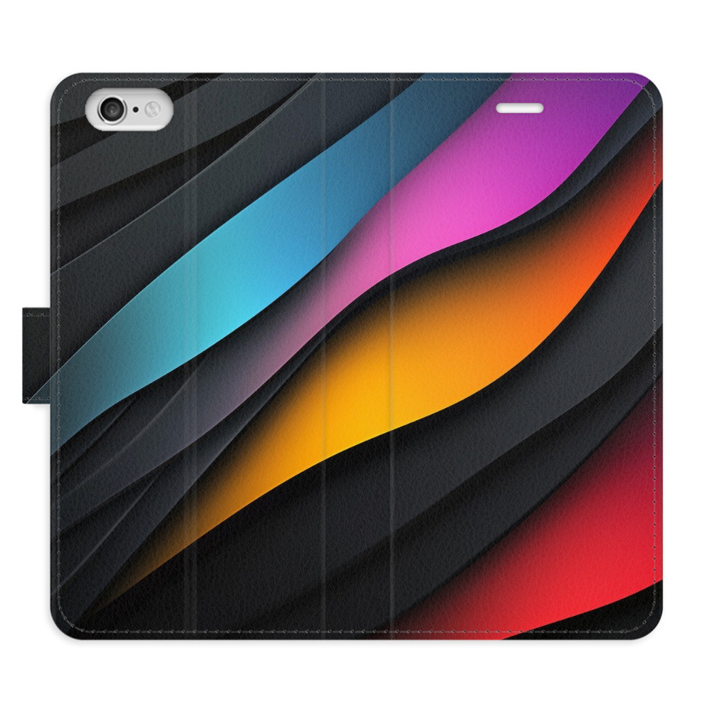 Flipové puzdro iSaprio - Color Waves - iPhone 6/6S