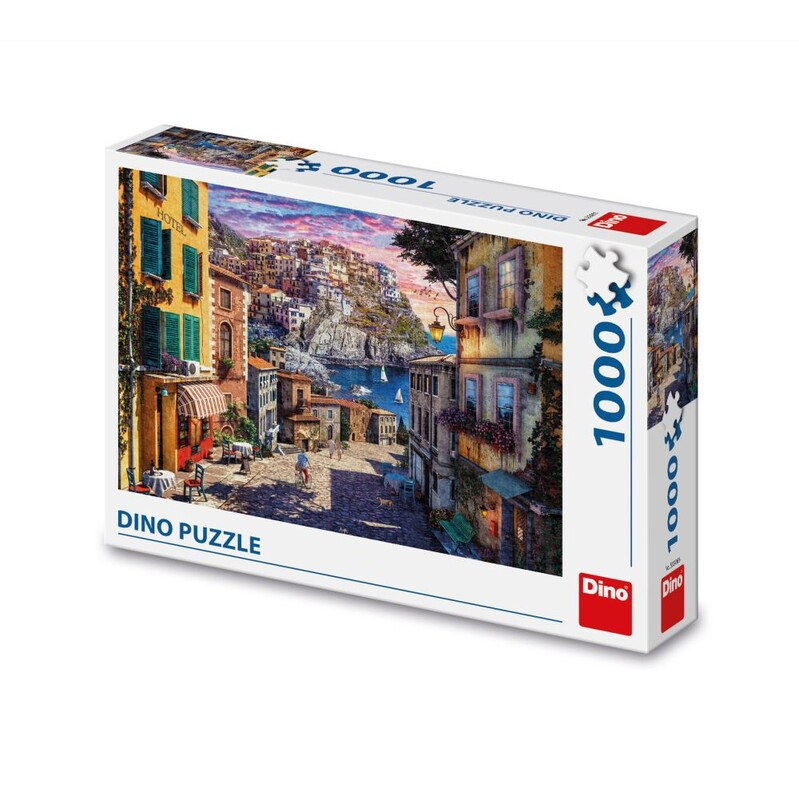 Dino Toys Puzzle Talianske pobrežie 1000 Dino