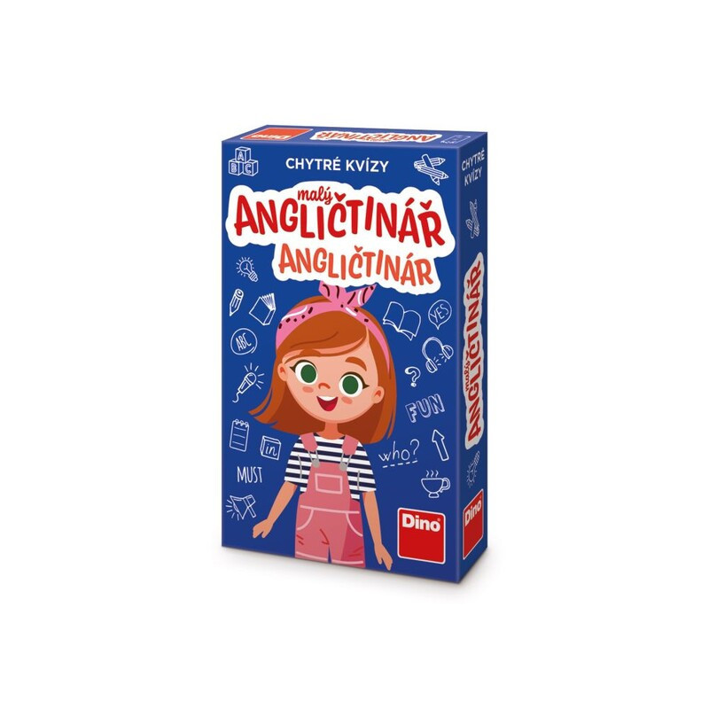 Dino Naučná hra Chytré kvízy: Malý angličtinár Dino