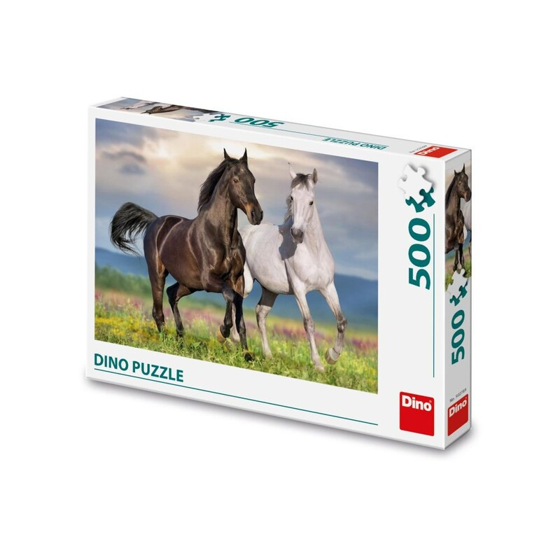 Dino Puzzle Zamilované kone 500 Dino