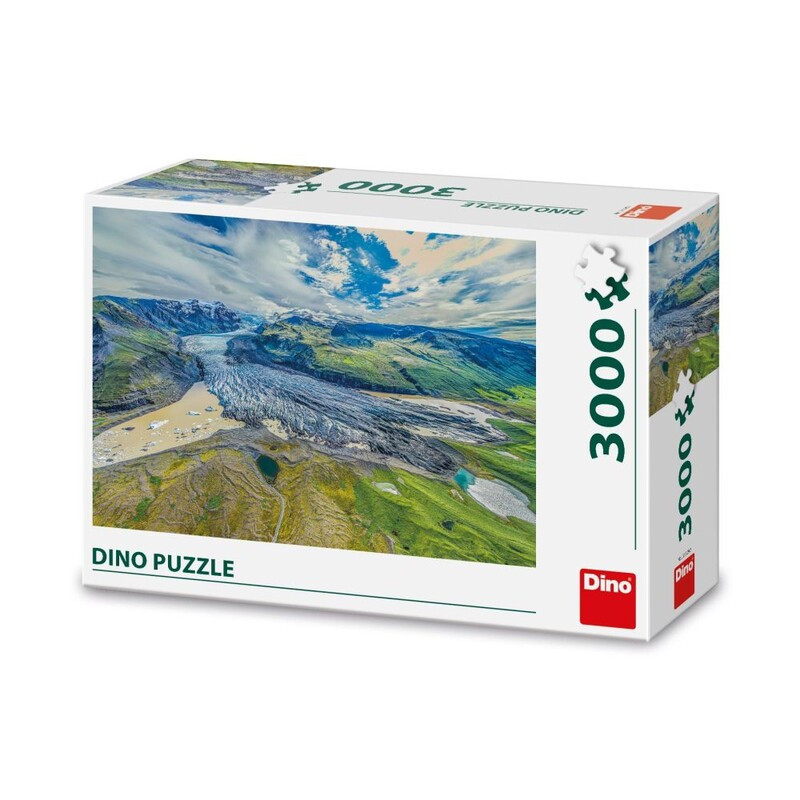 Dino Puzzle Islandský ľadovec 3000 Dino FSC