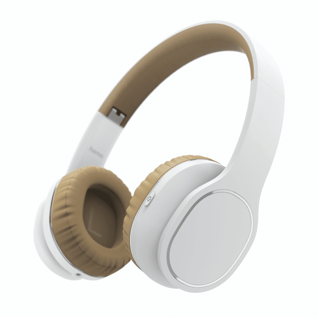 Hama Bluetooth slúchadlá Touch, uzavreté, dotykové, biele