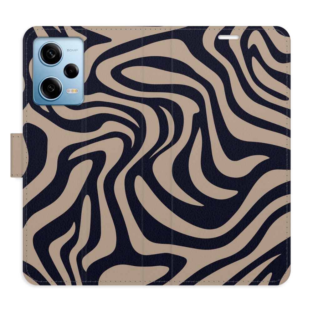 Flipové puzdro iSaprio - Zebra Black 02 - Xiaomi Redmi Note 12 Pro 5G / Poco X5 Pro 5G