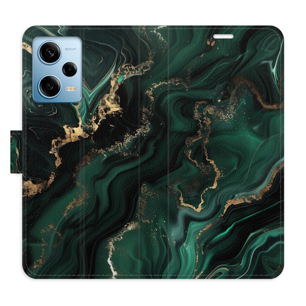 Flipové puzdro iSaprio - Emerald 02 - Xiaomi Redmi Note 12 Pro 5G / Poco X5 Pro 5G