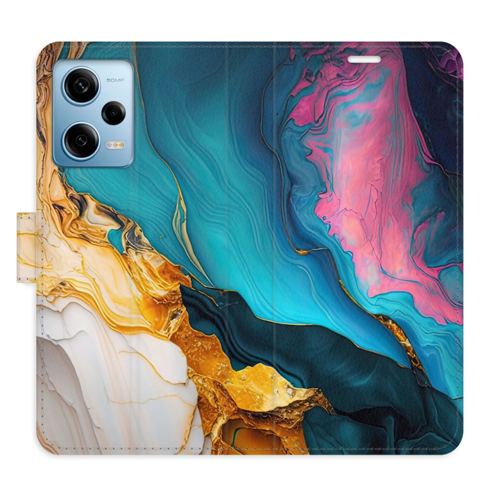 Flipové puzdro iSaprio - Colourful Marble - Xiaomi Redmi Note 12 Pro 5G / Poco X5 Pro 5G