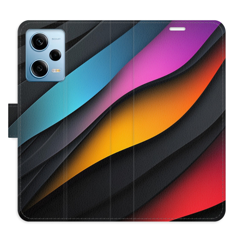Flipové puzdro iSaprio - Color Waves - Xiaomi Redmi Note 12 Pro 5G / Poco X5 Pro 5G