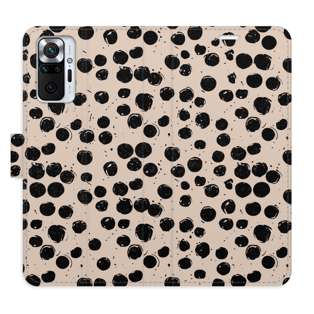 Flipové puzdro iSaprio - Dotted 02 - Xiaomi Redmi Note 10 Pro