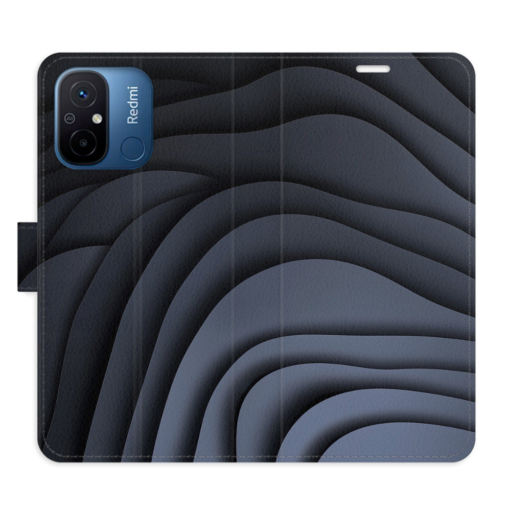Flipové puzdro iSaprio - Dark Waves - Xiaomi Redmi 12C