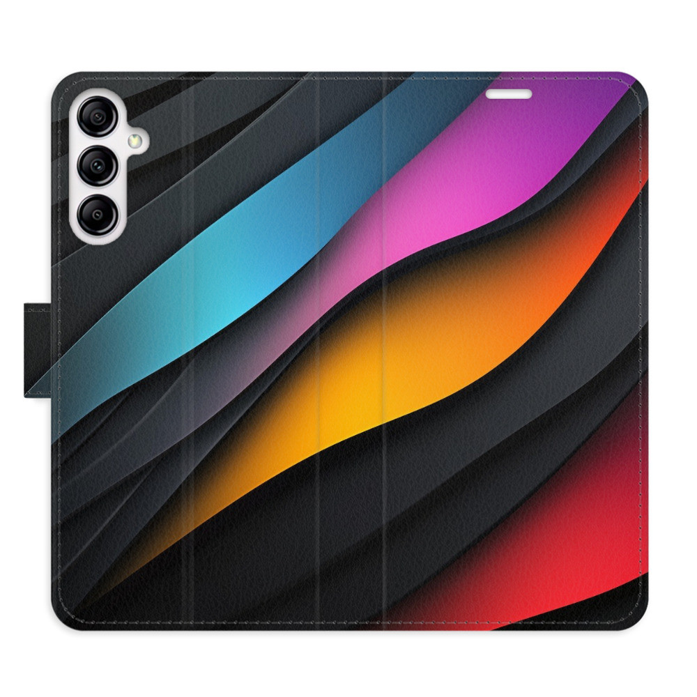 Flipové puzdro iSaprio - Color Waves - Samsung Galaxy A14 / A14 5G