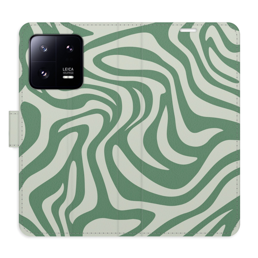 Flipové puzdro iSaprio - Zebra Green 02 - Xiaomi 13 Pro