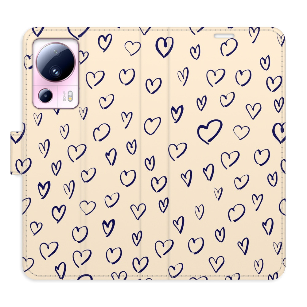 Flipové puzdro iSaprio - Heart Light 02 - Xiaomi 13 Lite
