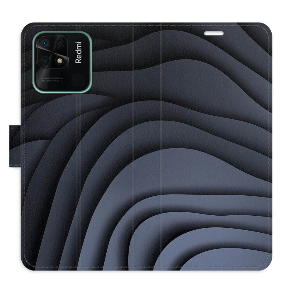 Flipové puzdro iSaprio - Dark Waves - Xiaomi Redmi 10C