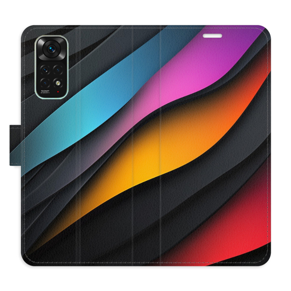 Flipové puzdro iSaprio - Color Waves - Xiaomi Redmi Note 11 / Note 11S