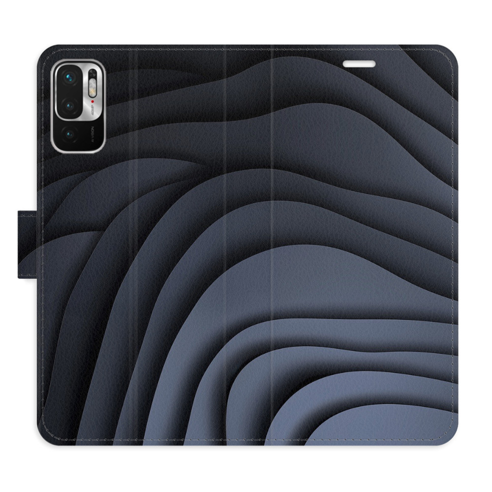 Flipové puzdro iSaprio - Dark Waves - Xiaomi Redmi Note 10 5G