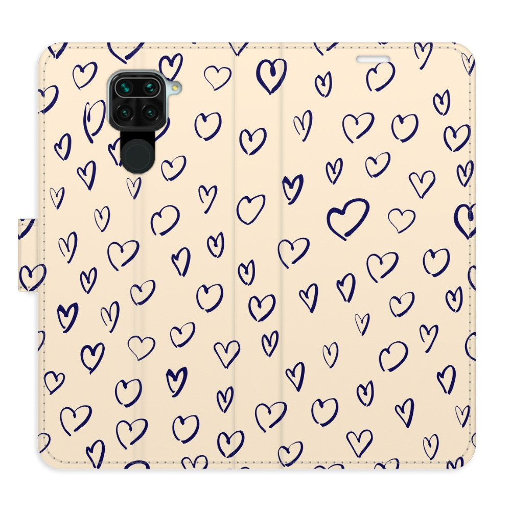 Flipové puzdro iSaprio - Heart Light 02 - Xiaomi Redmi Note 9