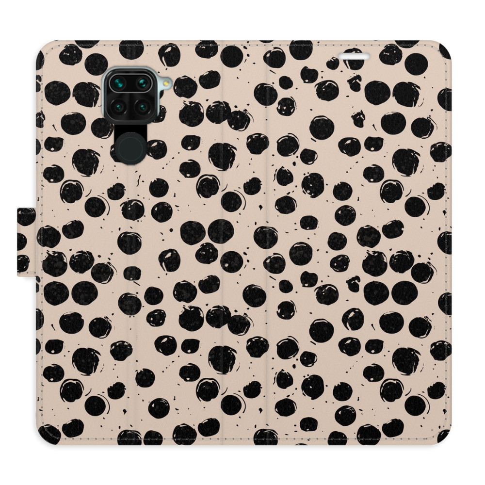 Flipové puzdro iSaprio - Dotted 02 - Xiaomi Redmi Note 9