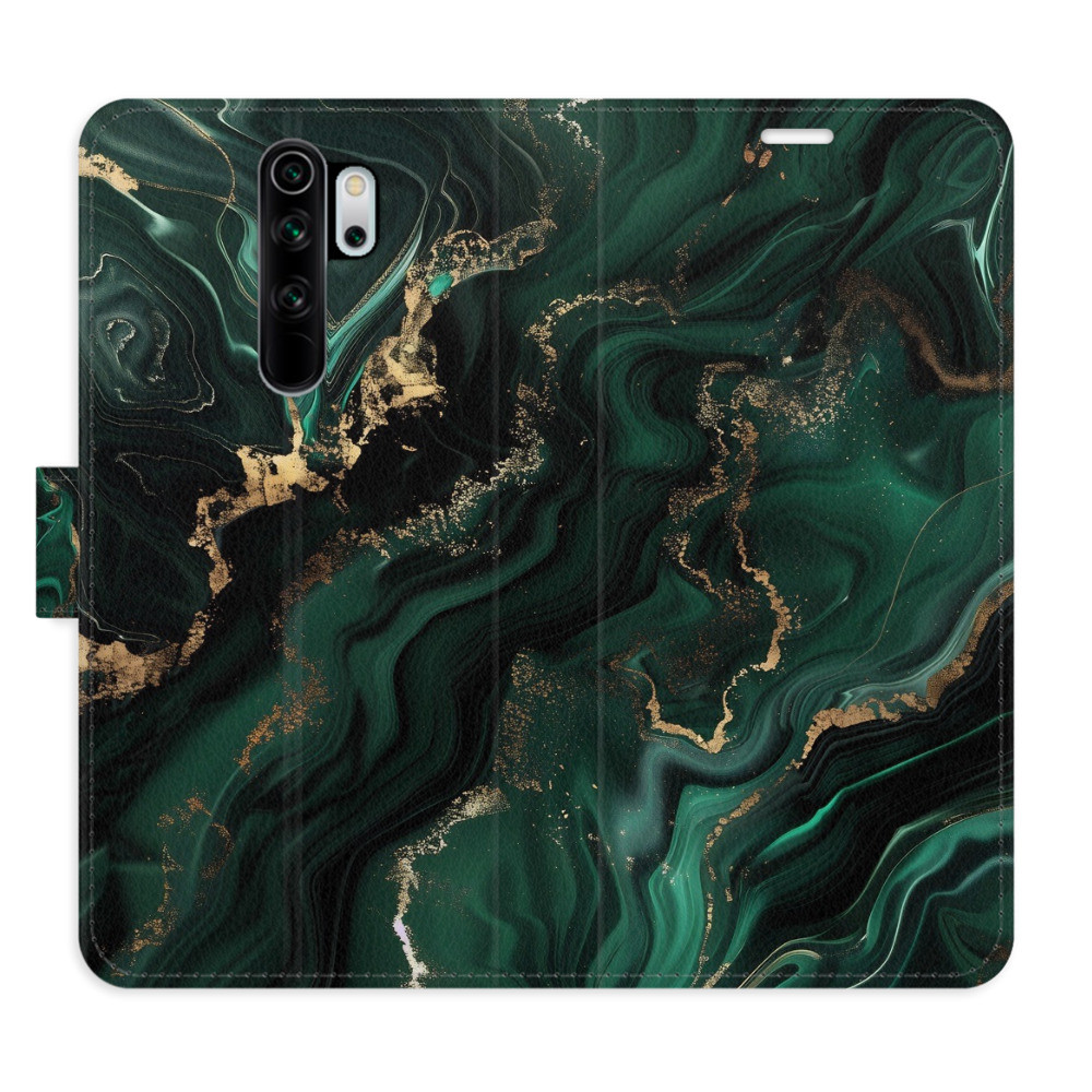 Flipové puzdro iSaprio - Emerald 02 - Xiaomi Redmi Note 8 Pro