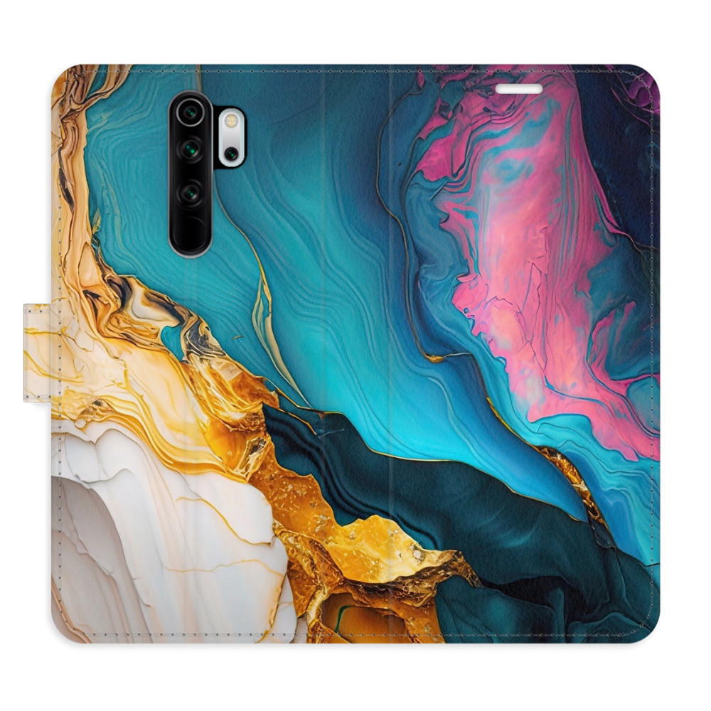 Flipové puzdro iSaprio - Colourful Marble - Xiaomi Redmi Note 8 Pro