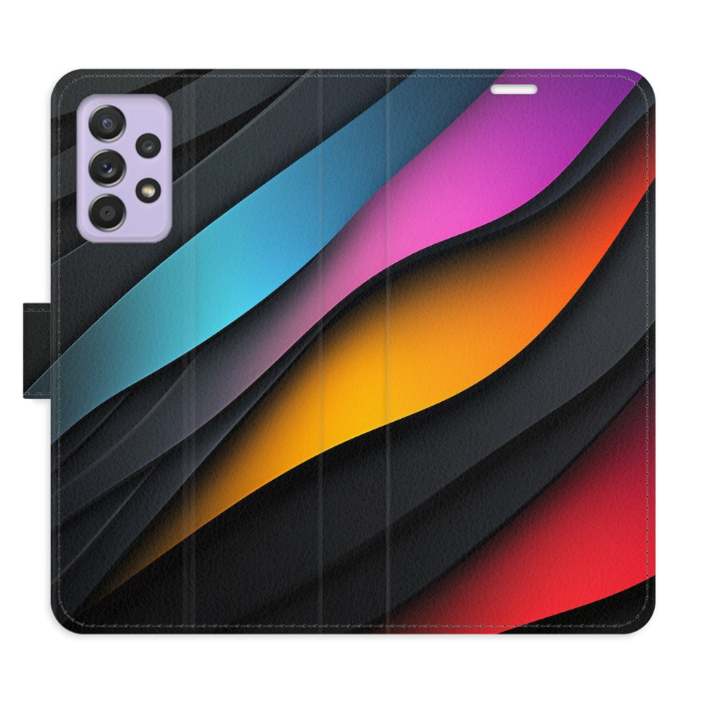 Flipové puzdro iSaprio - Color Waves - Samsung Galaxy A52 / A52 5G / A52s