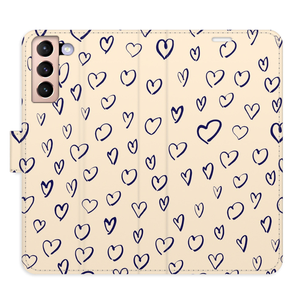 Flipové puzdro iSaprio - Heart Light 02 - Samsung Galaxy S21