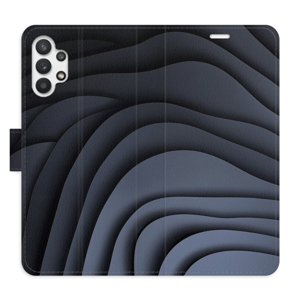 Flipové puzdro iSaprio - Dark Waves - Samsung Galaxy A32 5G